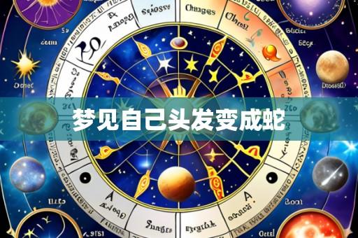 梦见自己头发变成蛇