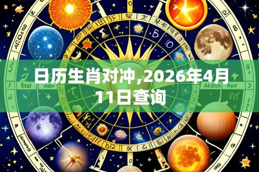 日历生肖对冲,2026年4月11日查询