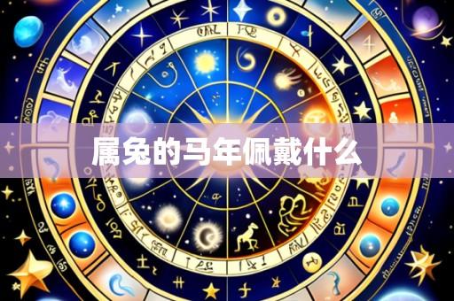 属兔的马年佩戴什么