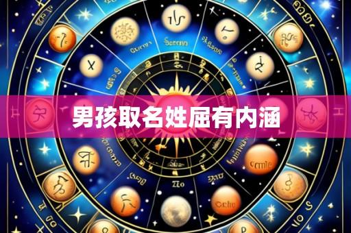 男孩取名姓屈有内涵