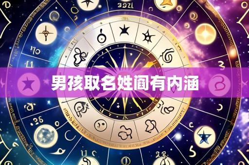 男孩取名姓阎有内涵
