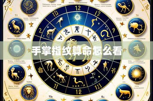 手掌指纹算命怎么看