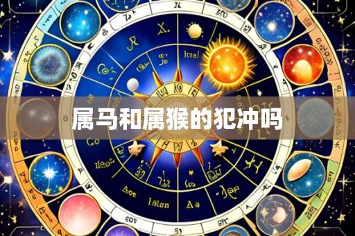 属马和属猴的犯冲吗