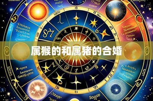 属猴的和属猪的合婚