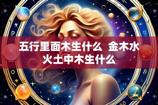 五行里面木生什么  金木水火土中木生什么
