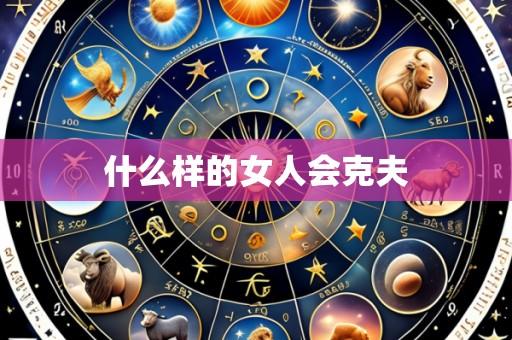 什么样的女人会克夫