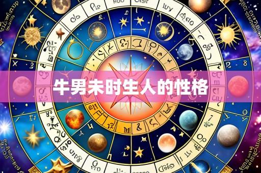 牛男未时生人的性格