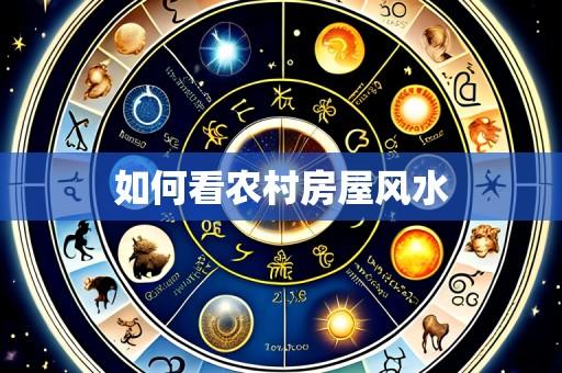 如何看农村房屋风水