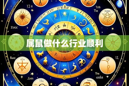 属鼠做什么行业顺利