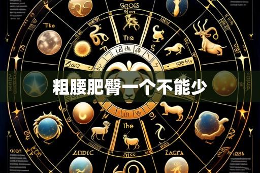 粗腰肥臀一个不能少