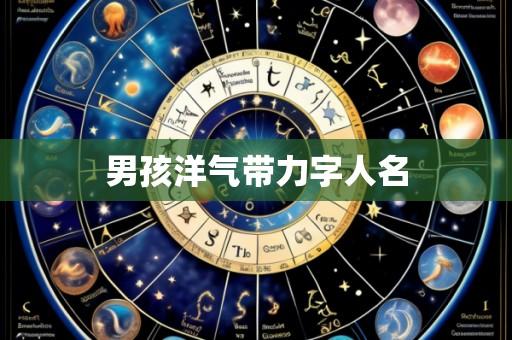 男孩洋气带力字人名