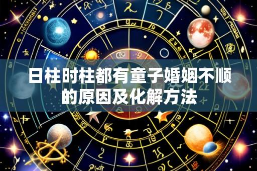 日柱时柱都有童子婚姻不顺的原因及化解方法