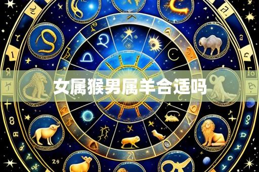 女属猴男属羊合适吗