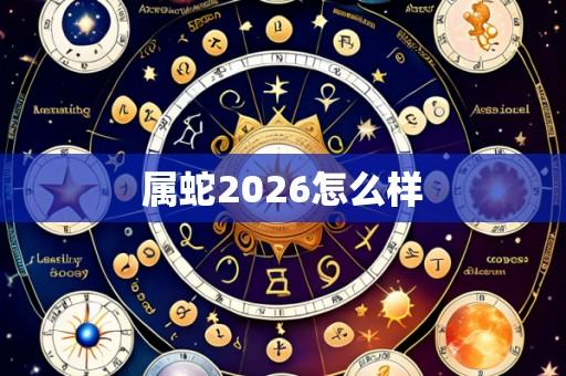 属蛇2026怎么样