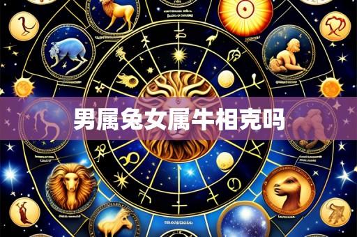 男属兔女属牛相克吗