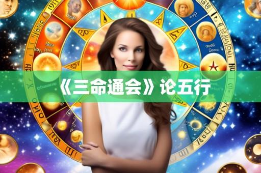 《三命通会》论五行