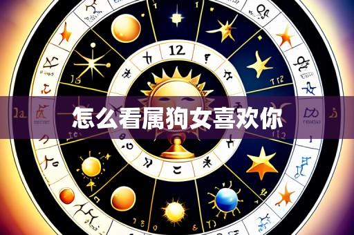 怎么看属狗女喜欢你