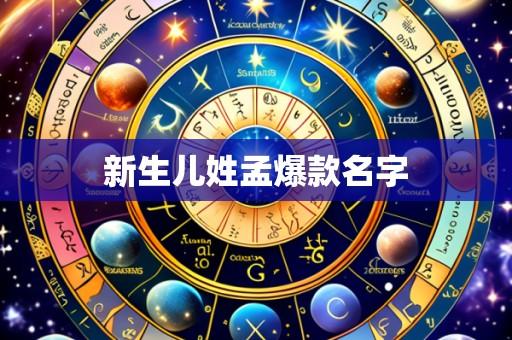 新生儿姓孟爆款名字
