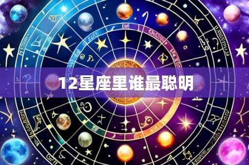 12星座里谁最聪明