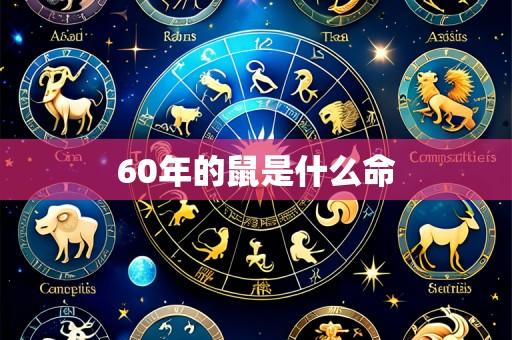 60年的鼠是什么命