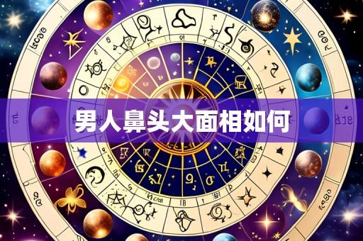 男人鼻头大面相如何