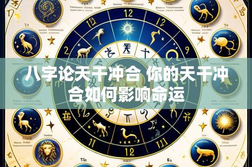 八字论天干冲合 你的天干冲合如何影响命运