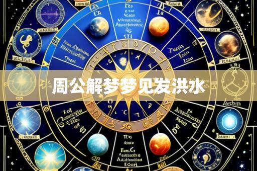 周公解梦梦见发洪水