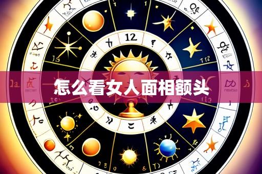 怎么看女人面相额头