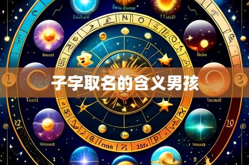 子字取名的含义男孩