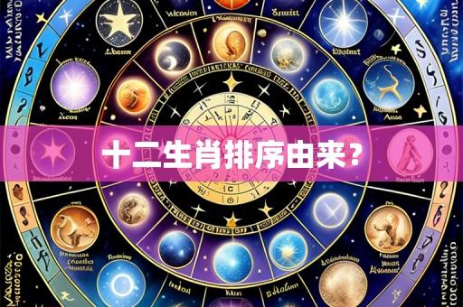 十二生肖排序由来？