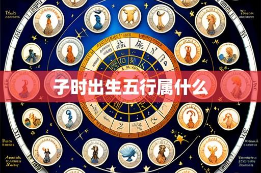 子时出生五行属什么