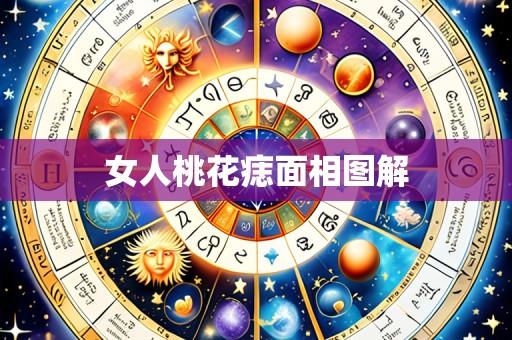 女人桃花痣面相图解