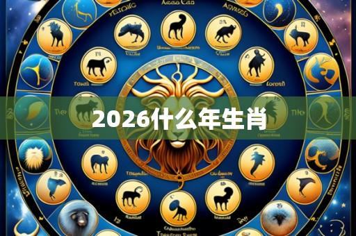 2026什么年生肖