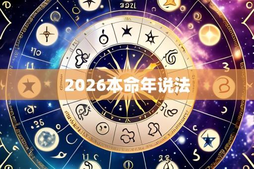 2026本命年说法