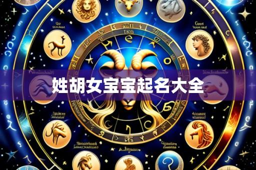 姓胡女宝宝起名大全
