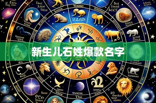 新生儿石姓爆款名字