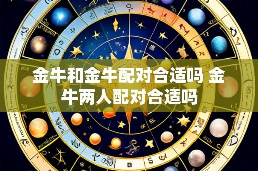 金牛和金牛配对合适吗 金牛两人配对合适吗