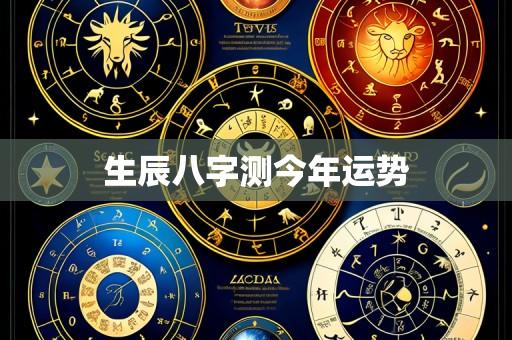 生辰八字测今年运势