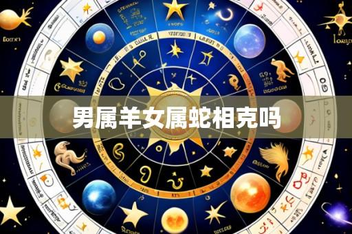 男属羊女属蛇相克吗