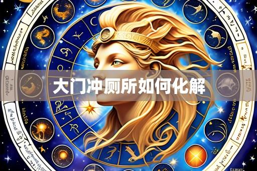 大门冲厕所如何化解