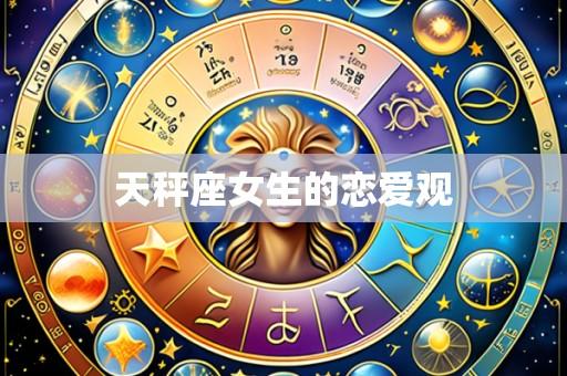 天秤座女生的恋爱观