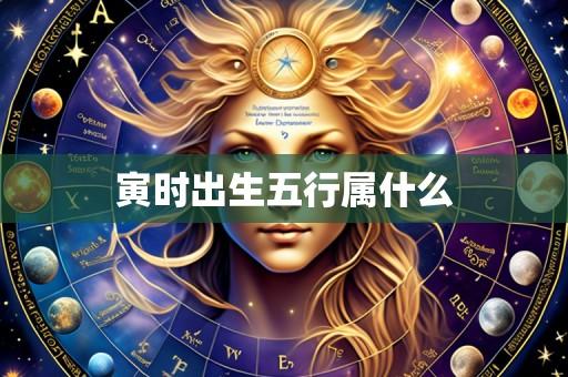寅时出生五行属什么