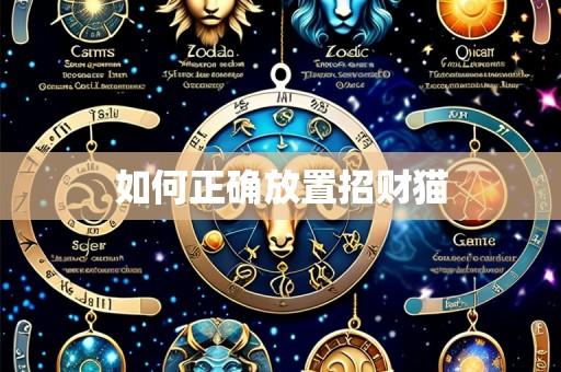 如何正确放置招财猫