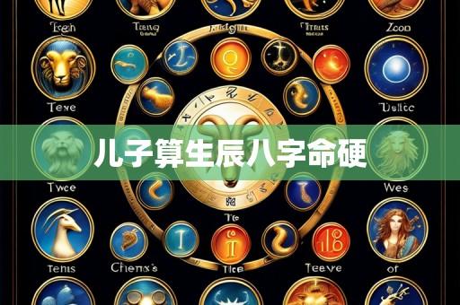 儿子算生辰八字命硬