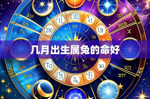 几月出生属兔的命好