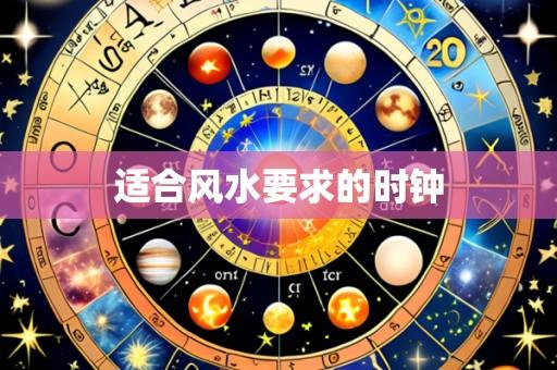 适合风水要求的时钟