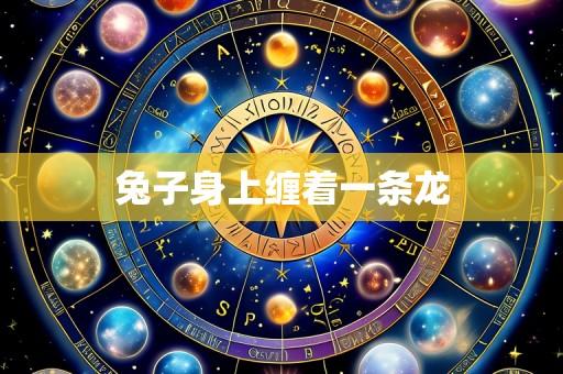 兔子身上缠着一条龙
