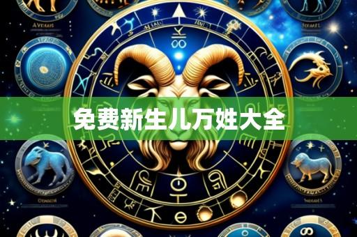 免费新生儿万姓大全