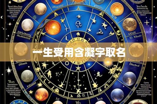 一生受用含凝字取名