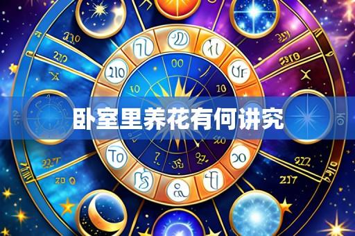 卧室里养花有何讲究